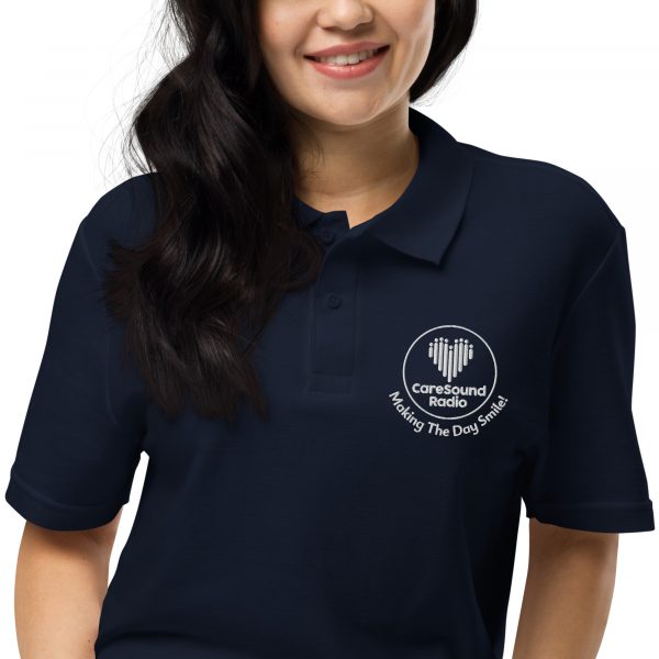CareSound Unisex Pique Polo Shirt (Dark Colours) - Image 6